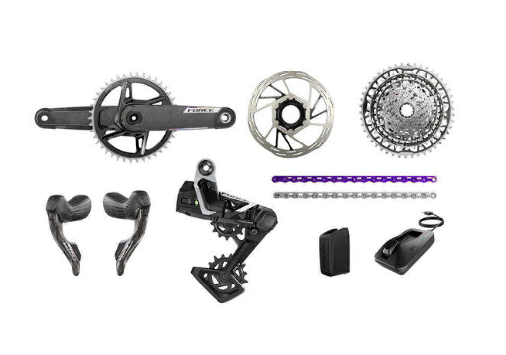 SRAM Force AXS XPLR E1 1×13 Gravel / Adventure Groupset – The Bike Lab