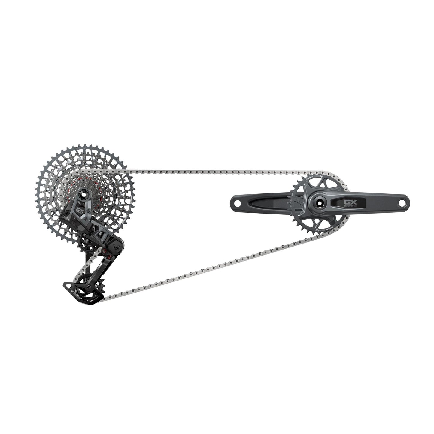 SRAM GX T-Type Eagle Transmission AXS Groupset | Wireless 12-Speed MTB Groupset