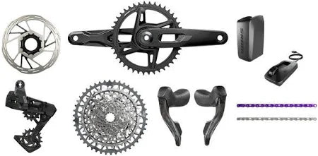 Sram Rival XPLR eTap AXS 1x E1 13s Groupset - Complete