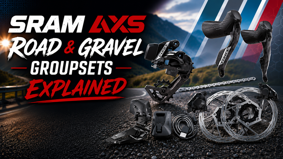 SRAM AXS Road & Gravel Groupsets Explained: Apex, Rival, Force & Red